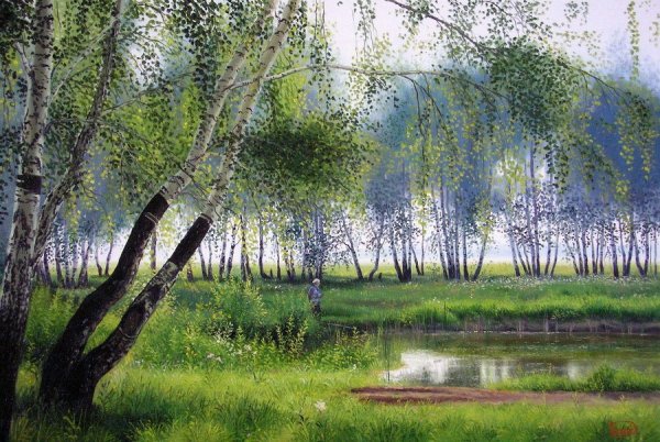 Картины Репина пейзажи