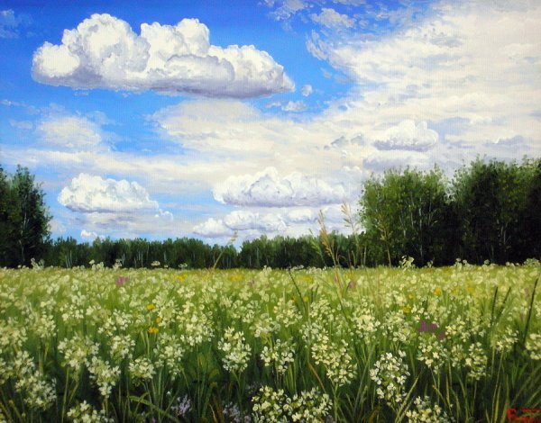 Картины Репина пейзажи