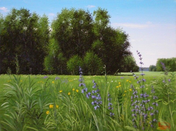 Лето на картинах Репина