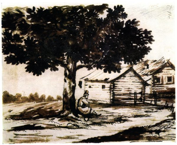 М. Ю. Лермонтов. Вид Тифлиса. 1837 Г.