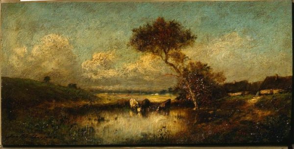 Жюль Дюпре большой дуб 1844-1855