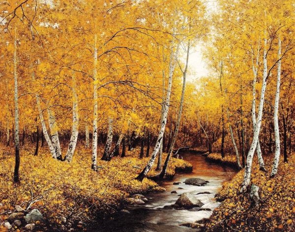 Картина осень