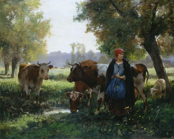 Жюльен Дюпре (Julien Dupre),1851-1910.