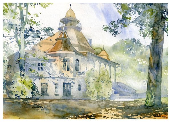 Художник-акварелист Томас Шаллер