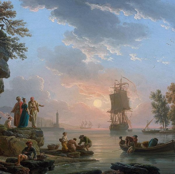 Художник Клод Жозеф Верне и его картины