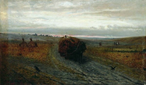 Художник Олег Молчанов "уходящая Россия"