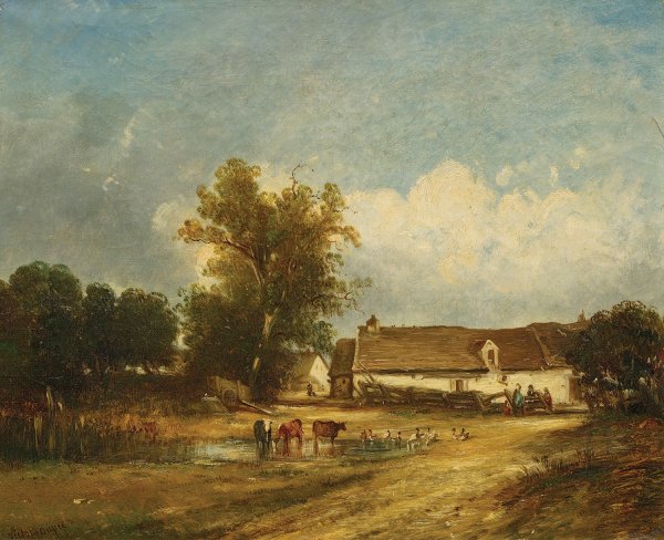 Барбизон 19 век Милле