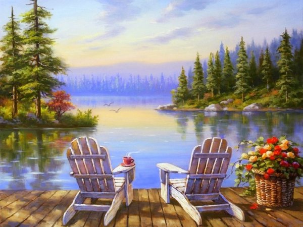 Корейский художник сен Ким Sung Kim