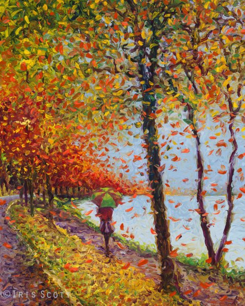 Айрис Скотт пуантилизм