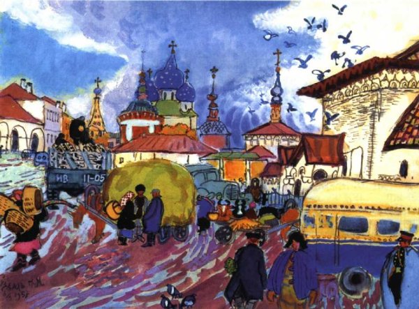 Суздаль базар Маврина