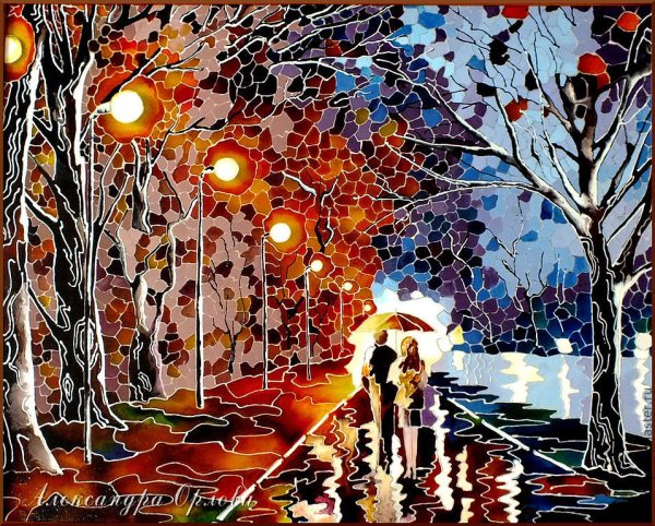 Осенний витраж