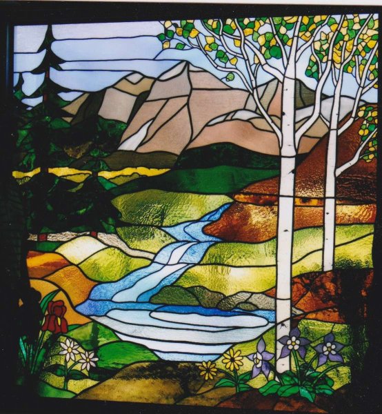 Витраж Миллефьоре