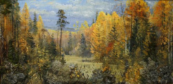 Василий Поленов осень в Абрамцево