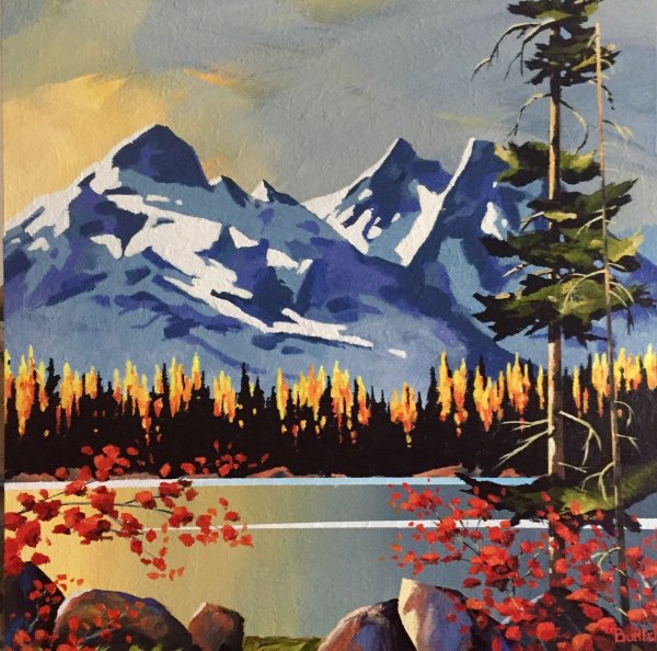 Горный пейзаж Татьяны Зубовой