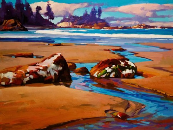 Michael o Toole акриловая живопись