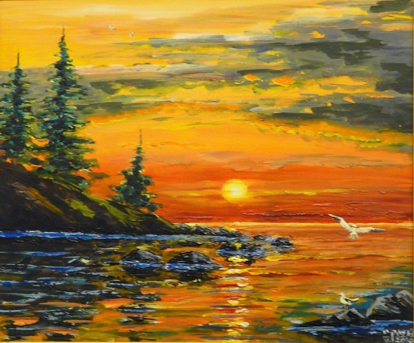 Афремов Леонид художник море