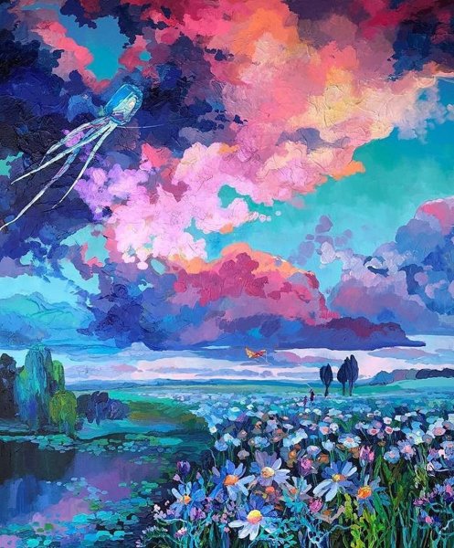 Грэм Геркен художник картины