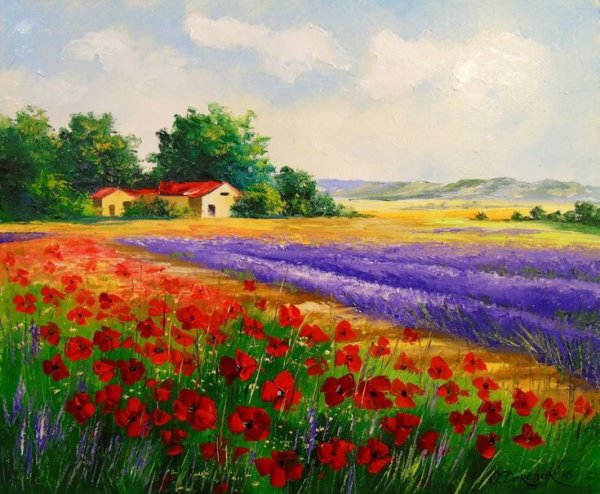 Ольга Базанова Маковое поле