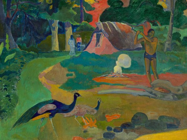 Тополь в поле картина