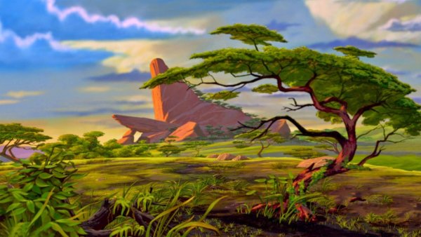 Король Лев мультфильм Саванна