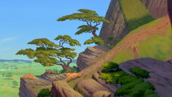 Саванна из мультика Король Лев