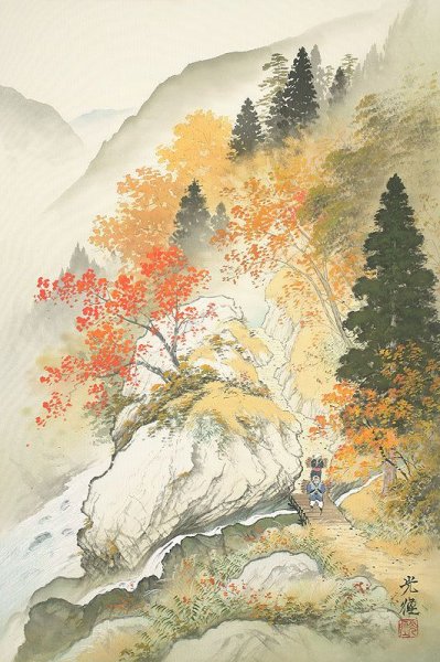Сансуй Пейзажная живопись Японии