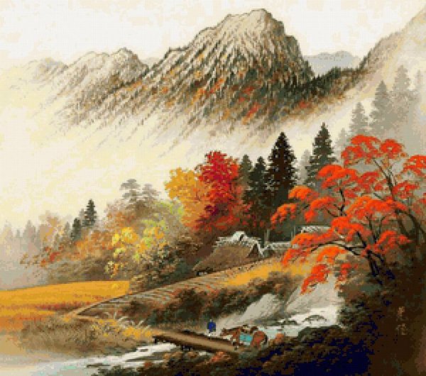 Японский художник Коукей Кодзима Япония живопись