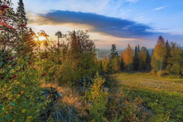 Красивая осень на Урале