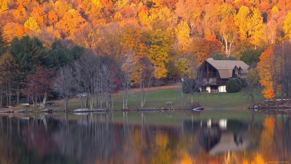Осень в деревне