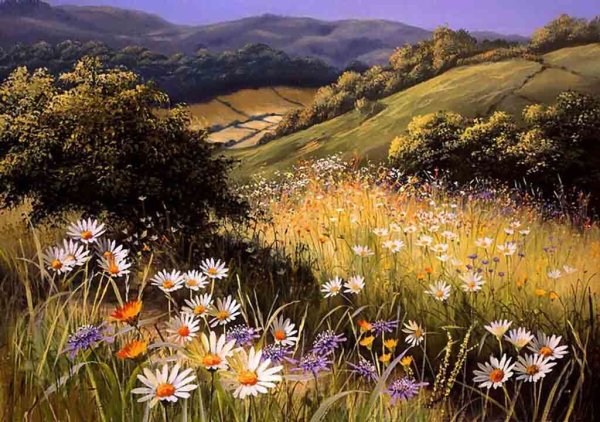 Художник Ольга Одальчук пейзажи