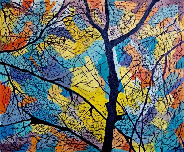 Абстракционизм осень