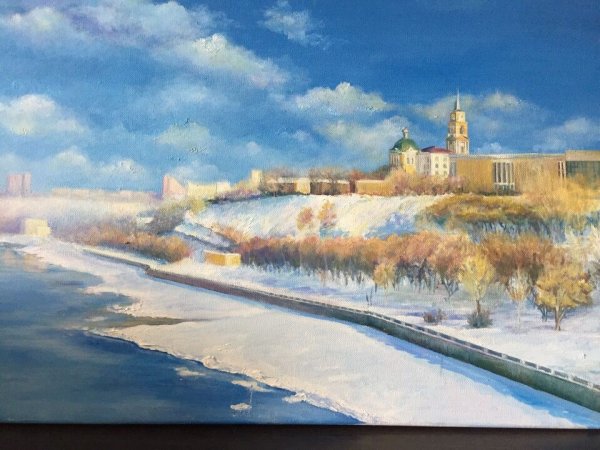 Художник на набережная Пермь