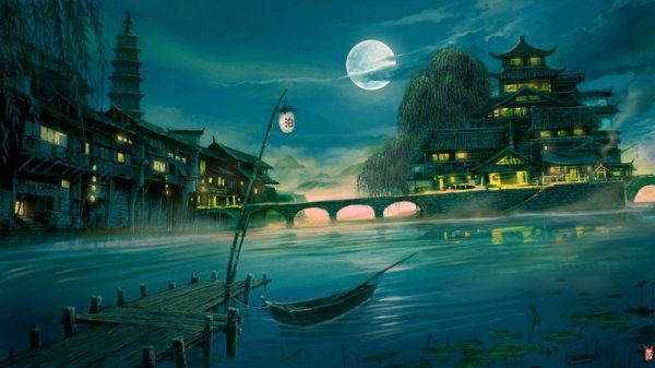 Пейзаж в китайском стиле