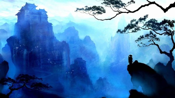 Китайские горы арт