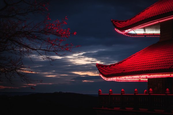 Япония Минка ночь