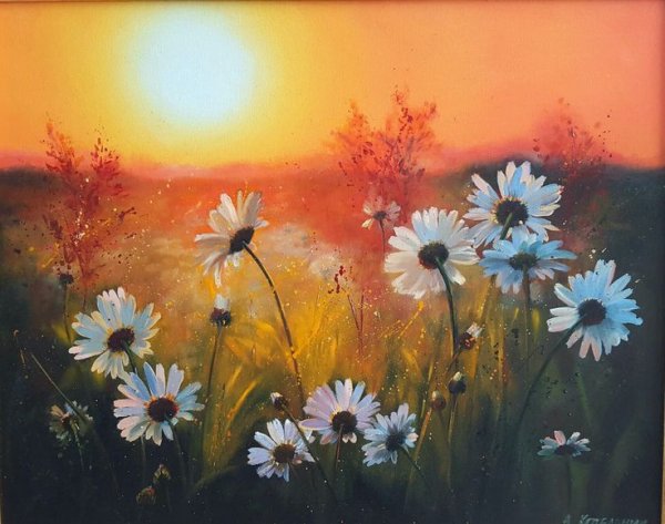 Ольга Базанова полевые цветы