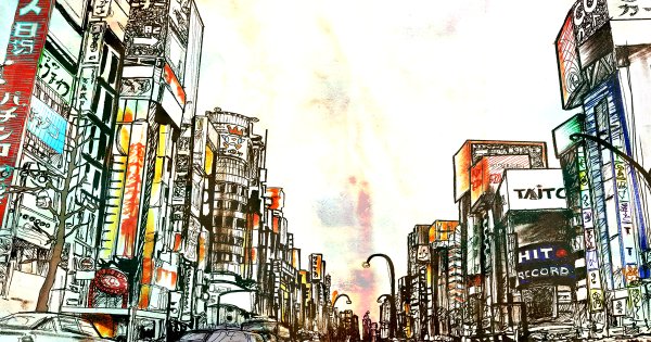 Киберпанк Чайна Таун