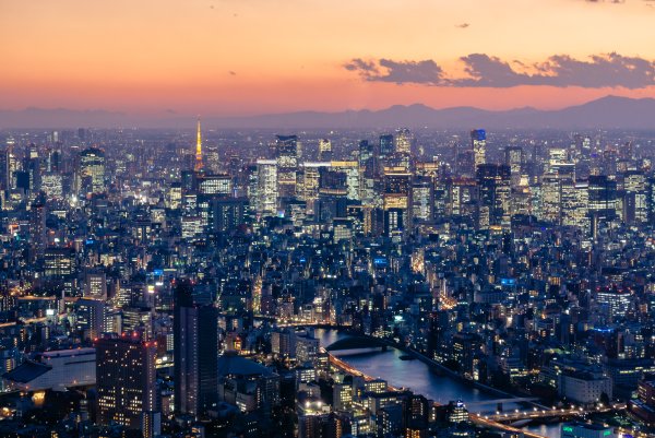 Япония Токио улицы