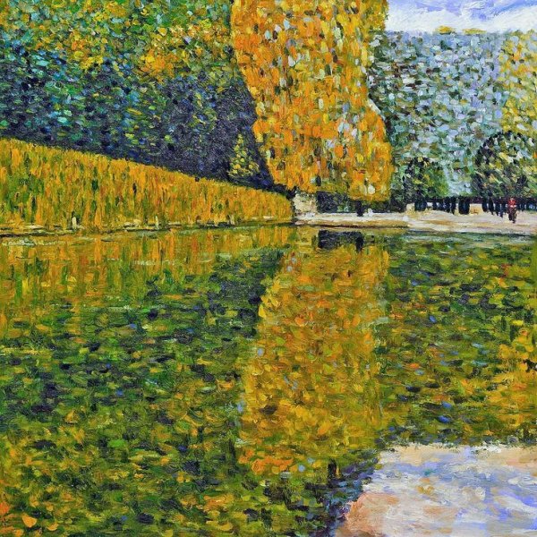 Густав климт Березовая роща