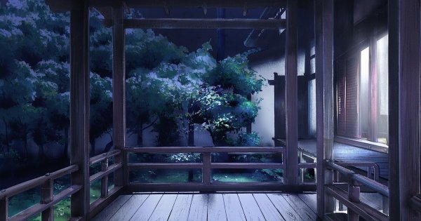 Комната аниме окно