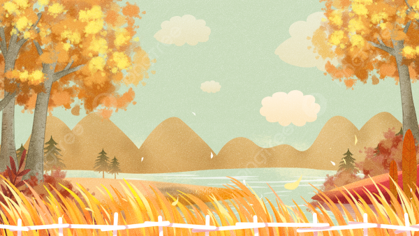 Мультяшный пейзаж