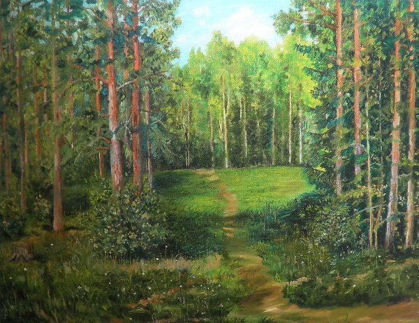 Крамской Лунная ночь 1880