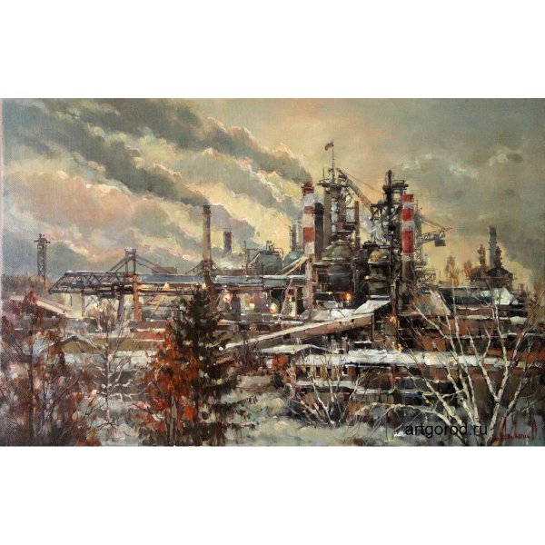 Модоров н.н. «Индустриальный пейзаж»