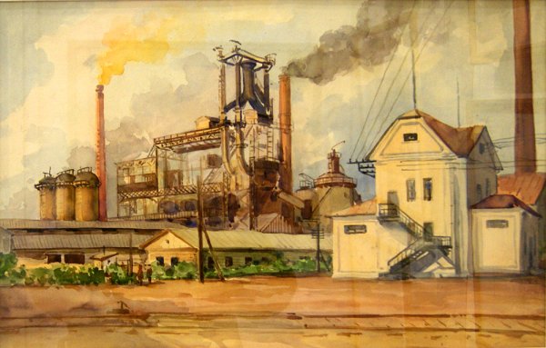 Куприн Индустриальный пейзаж