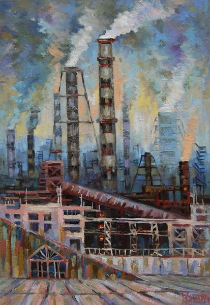 Живопись Магнитогорский металлургический комбинат