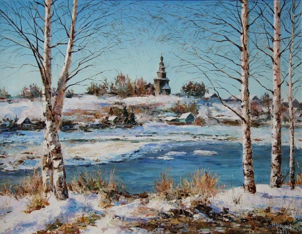 Художник Михаил Щрилёв пейзажи