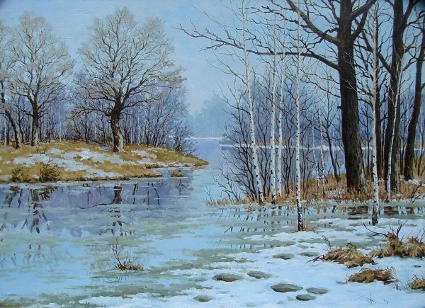 Гермашев Михаил - весенний пейзаж