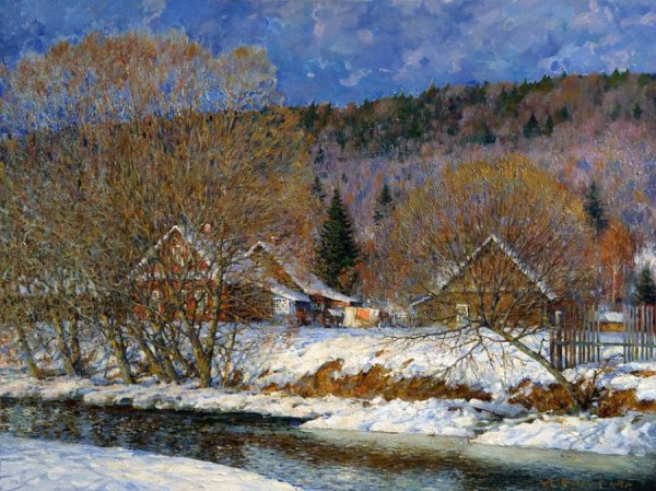 Игорь Грабарь Березовая аллея