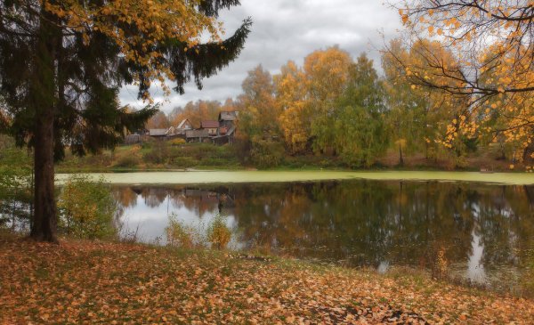 Осень села Липецкой области