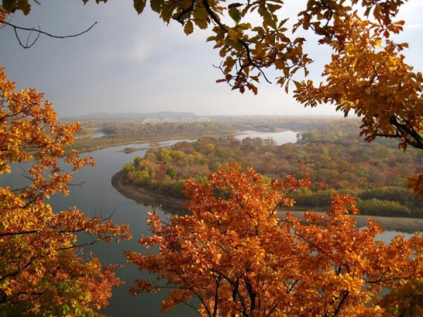 Горы осень Краснодарский край